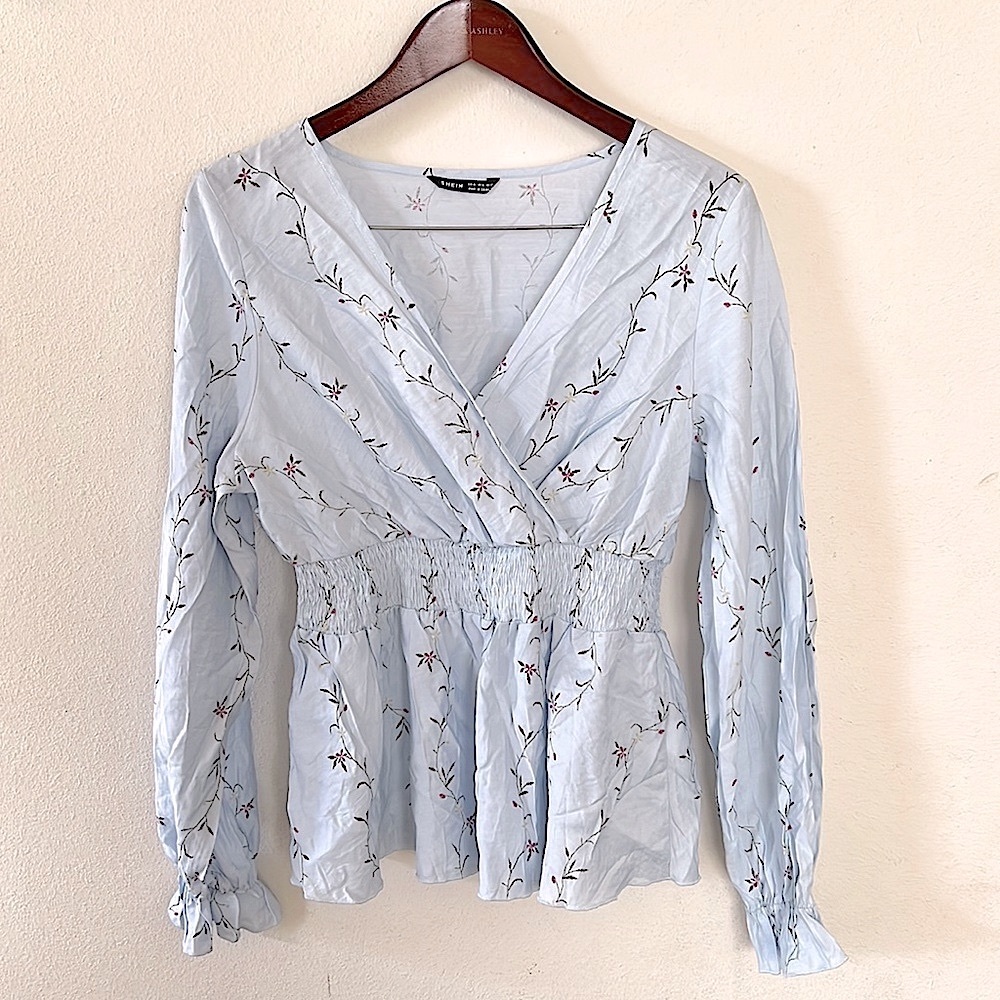 SHEIN Floral Long-Sleeve - Picture 1 of 13